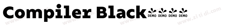 Compiler Black字体转换
